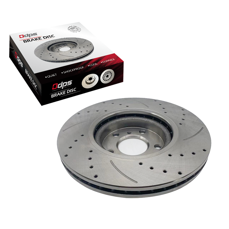 31375 Front and Rear Drilled and Slotted Ventilated Brake Disc 320mm Ceramic Formula for Nissan Passenger Car